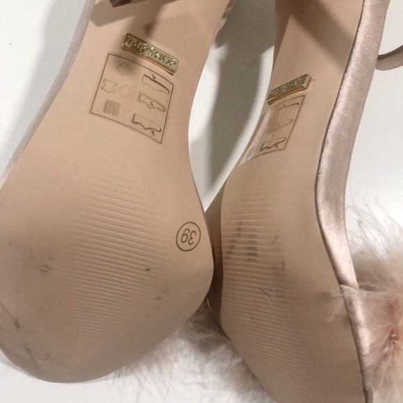 TopShop Reese Feather Heels - Picture 5 of 5